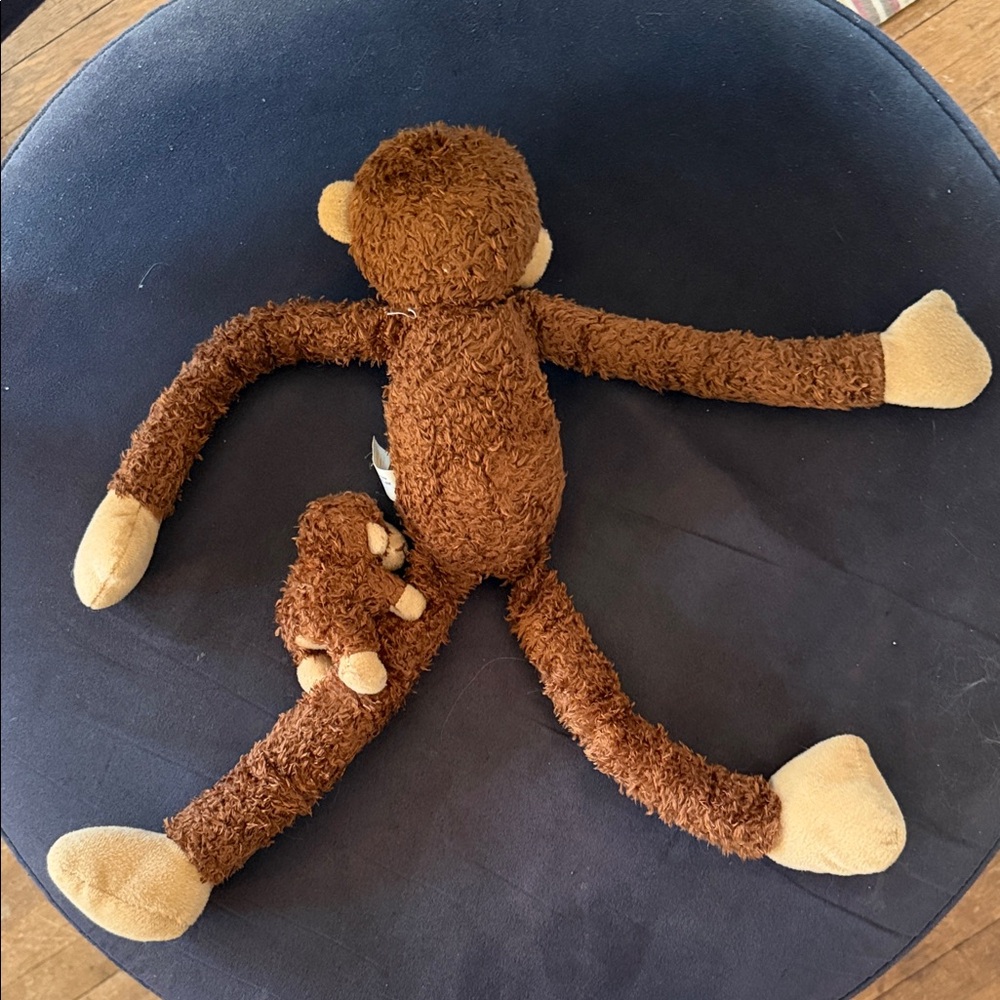 Brown Plush Monkey Toy I ❤️ NY Metro Merchandise - Picture 9 of 10